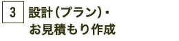 3.設計(プラン)・お見積もり作成